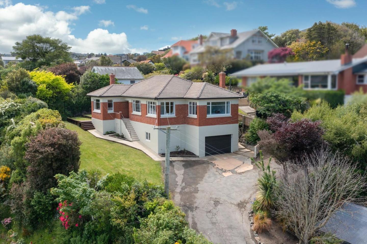 Stunning Family Home In Andersons Bay Dunedin Esterno foto
